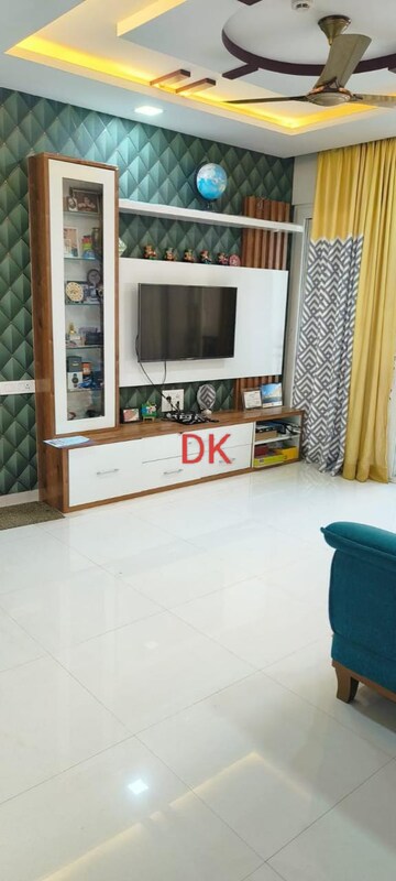Living Room in 2 BHK Apartment at Nyati Elysia, Kharadi – for Rent