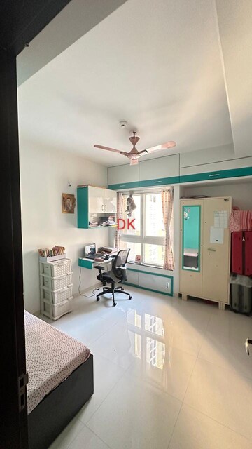 Bedroom in 2 BHK Apartment at Nyati Elysia, Kharadi – for Rent