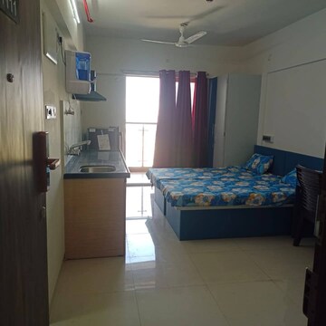 Bedroom in Studio Apartment at Bramhacorp Smart, Wadgaon Sheri – for Rent