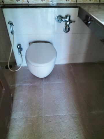 Bathroom in 2 BHK Apartment at K Raheja Heights, Malad East – for Rent