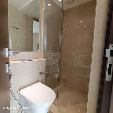 Bathroom in 2 BHK Apartment at Hiranandani Highland, Powai – for Rent