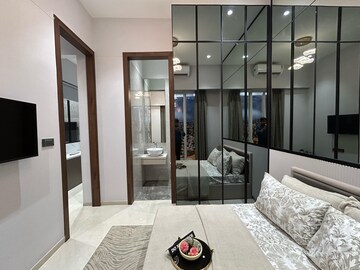 Master Bedroom in 1 BHK Apartment at Ruparel Stardom, Malad West – for Sale