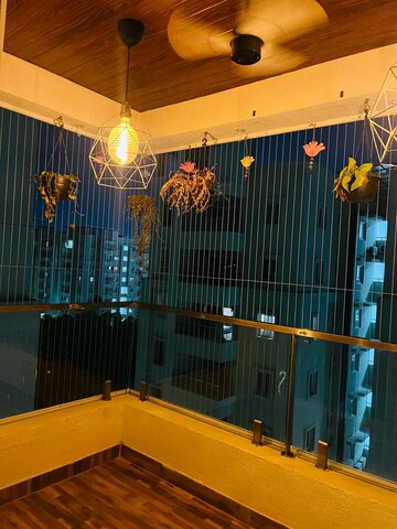 Balcony in 2 BHK Apartment at Greenmark Mayfair Apartments, Tellapur – for Rent