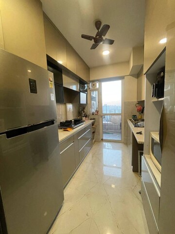 Kitchen in 4 BHK Apartment at Conscient Heritage Max, Sector 102 – for Rent