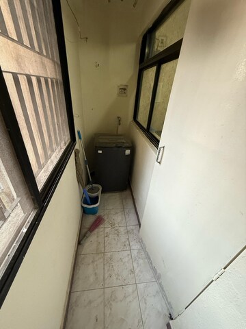 Balcony in 2 BHK Apartment at Magarpatta Daffodils Apartment, Hadapsar – for Rent