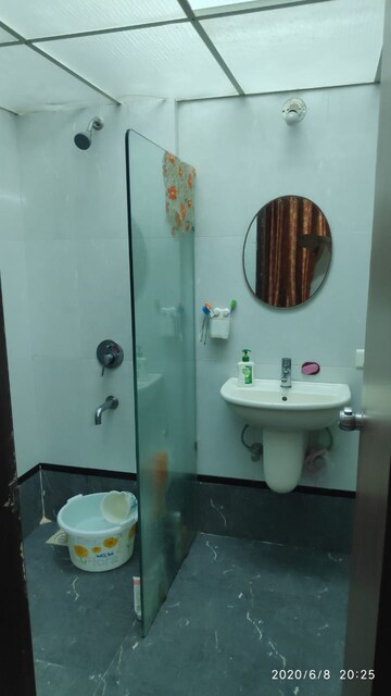 Bathroom in 3 BHK Apartment at Prabhat Apartment, Prabhat Road – for Rent