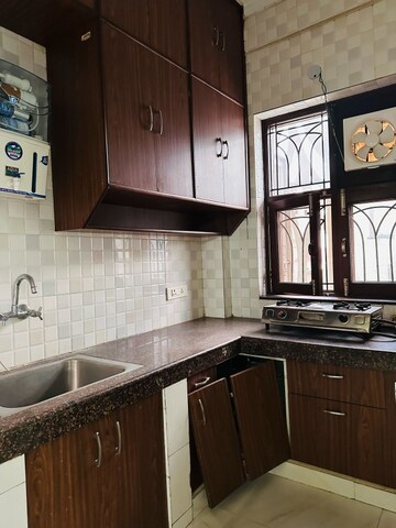 Kitchen in 2 BHK Builder Floor at Sector 15 ii – for Rent