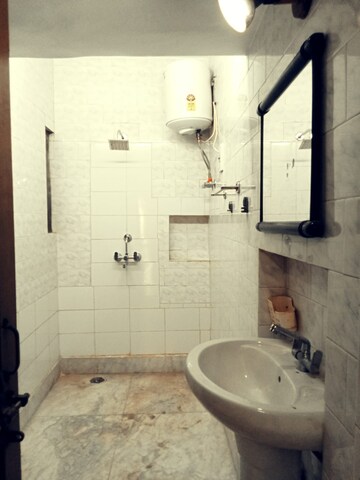 Bathroom in 3 BHK Apartment at Vasant Kunj – for Rent