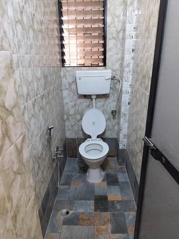 Bathroom in 1 BHK Apartment at Sai Kutir CHS Nerul, Sector 21 – for Rent