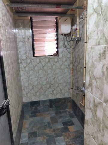 Bathroom in 1 BHK Apartment at Sai Kutir CHS Nerul, Sector 21 – for Rent