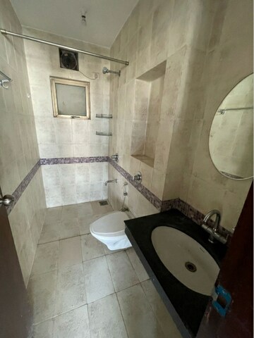 Bathroom in 3 BHK Apartment at Omkar Apartment Malad East, Malad East – for Rent