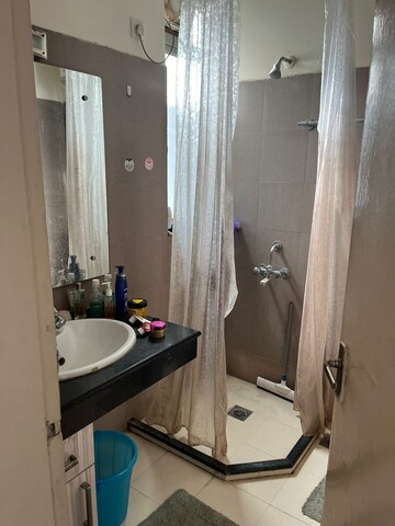 Bathroom in 3 BHK Builder Floor at Sushant Lok ii – for Rent
