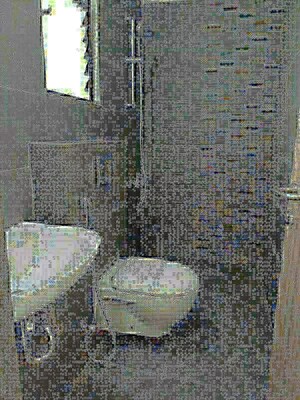 Bathroom in 2.5 BHK Apartment at Magarpatta Riverview City Hornbill Heights, Loni Kalbhor – for Sale