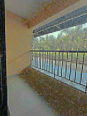 Balcony in 2.5 BHK Apartment at Magarpatta Riverview City Hornbill Heights, Loni Kalbhor – for Sale