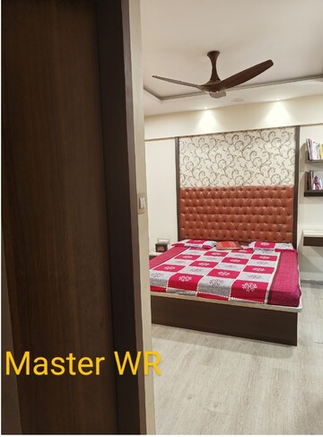 Bedroom in 3 BHK Apartment at Akshar Green World, Dighe – for Rent