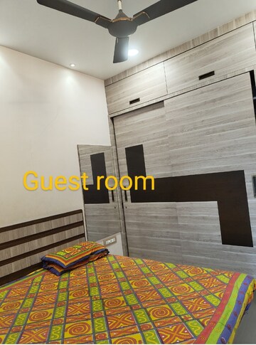 Bedroom in 3 BHK Apartment at Akshar Green World, Dighe – for Rent