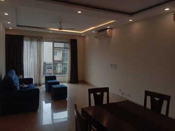 Living Room in 4 BHK Builder Floor at RWA Hauz Khas Block C 5, Hauz Khas – for Rent