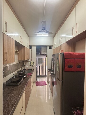 Kitchen in 2 BHK Apartment at Dr Babasaheb Ambedkar Nagar CHS Chembur, Chembur – for Rent