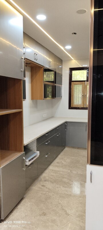 Kitchen in 2.5 BHK Builder Floor at Rohini Sector 11 – for Rent