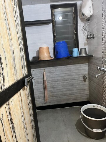 Bathroom in 1 BHK Apartment at Aakruti Apartment, Vazira – for Rent