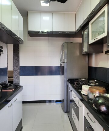 Kitchen in 1 BHK Apartment at Bhandup Industrial Area – for Sale