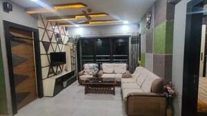 Living Room in 1 BHK Apartment at Vistas CHS, Kavesar – for Sale