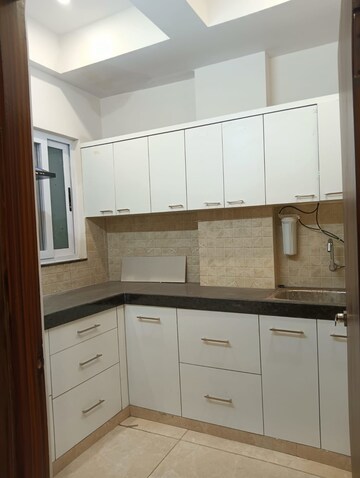 Kitchen in 2 BHK Builder Floor at Taru Chhaya Nagar – for Rent