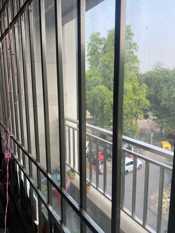Balcony in 2 BHK Builder Floor at Malviya Nagar – for Rent