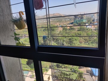 Balcony in 1 BHK Apartment at Queenstown Springs, Ghansoli – for Rent