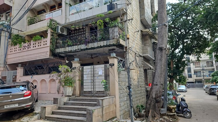 Exterior View, naraina 4 Bedroom 235 Sq.Mt. Builder Floor In Naraina Delhi 8565325