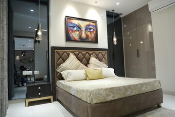 Bedroom in 3 BHK Apartment at Motia Blue Ridge, Dhakoli Village – for Sale