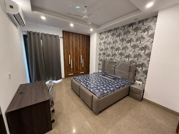 Bedroom in 3 BHK Builder Floor at Shivalik Colony – for Rent
