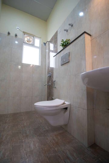 Bathroom in 3 BHK Apartment at Shubham Shubh Nikunj, Patrakar Colony – for Sale