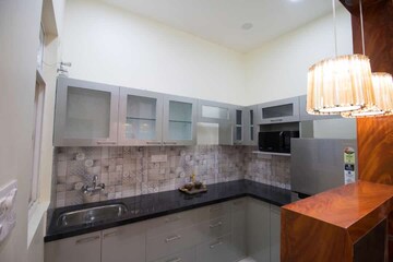 Kitchen in 3 BHK Apartment at Shubham Shubh Nikunj, Patrakar Colony – for Sale