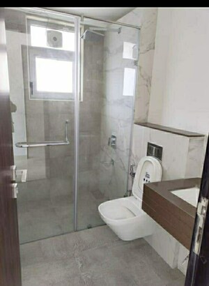 Bathroom in 1 BHK Apartment at Aishwarya Optima, Mulund West – for Sale