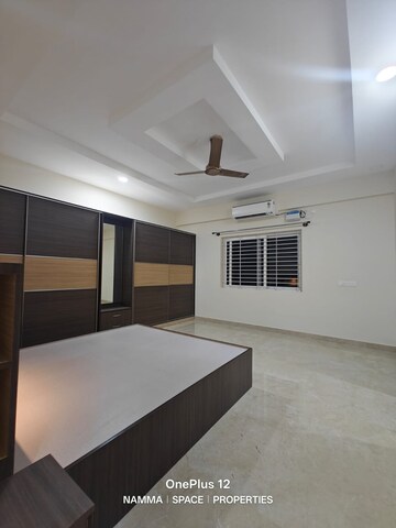 Bedroom in 3 BHK Builder Floor at Hsr Layout – for Rent
