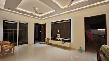 Living Room in 2 BHK Apartment at Mahaveer Celesse, Hunasamaranahalli – for Rent