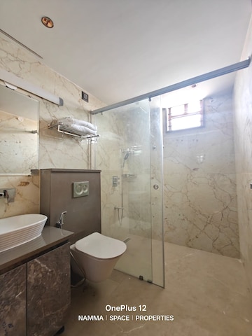 Bathroom in 3 BHK Builder Floor at Hsr Layout – for Rent