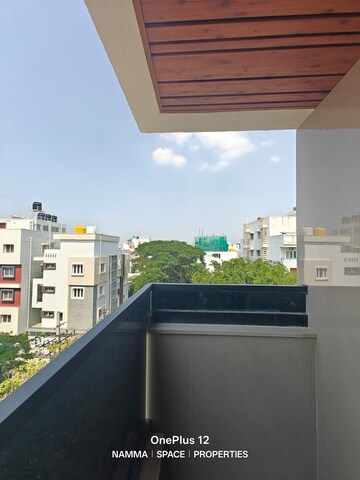 Balcony in 3 BHK Builder Floor at Hsr Layout – for Rent