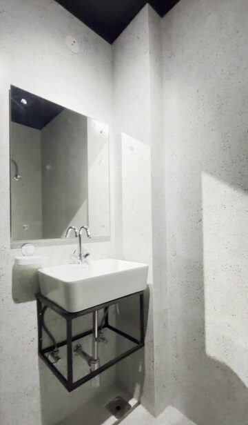 Bathroom in 1 BHK Builder Floor at Paryavaran Complex – for Rent