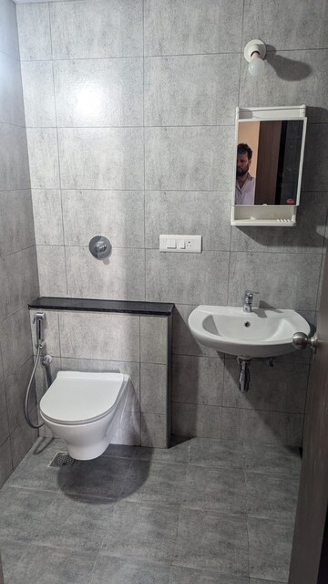 Bathroom in 3 BHK Apartment at Puravankara Purva Zenium, Hosahalli – for Rent