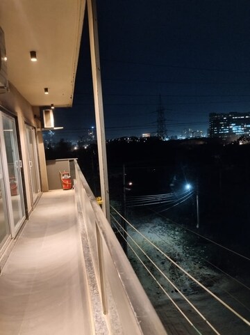 Balcony in 4 BHK Builder Floor at Sushant Lok ii – for Rent