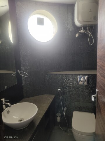 Bathroom in 4 BHK Apartment at Krrish Provence Estate, Gurgaon Faridabad Road – for Rent