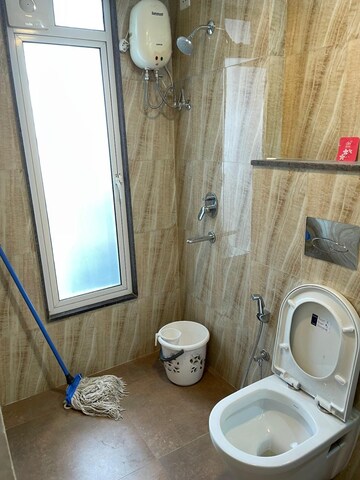 Bathroom in 2 BHK Apartment at Lodha Amara, Kolshet Road – for Rent