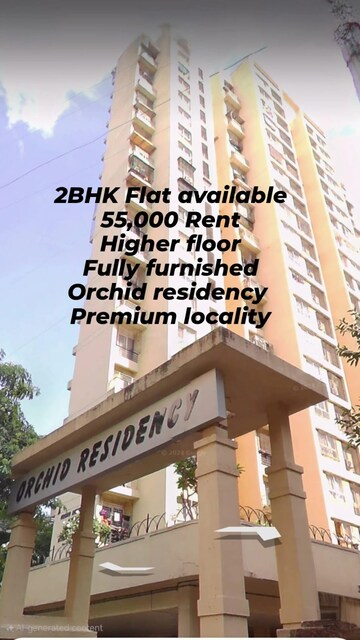 2 BHK Apartment For Rent in Sunny Orchid Residency, Kopar Khairane