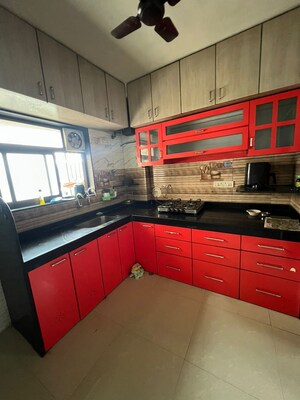 Kitchen in 2 BHK Apartment at NG Park, Dahisar East – for Sale