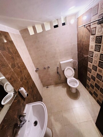 Bathroom in 2 BHK Builder Floor at Sahastradhara – for Rent
