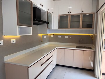 Kitchen in 2 BHK Apartment at Sobha Dream Gardens, Thanisandra Main Road – for Rent