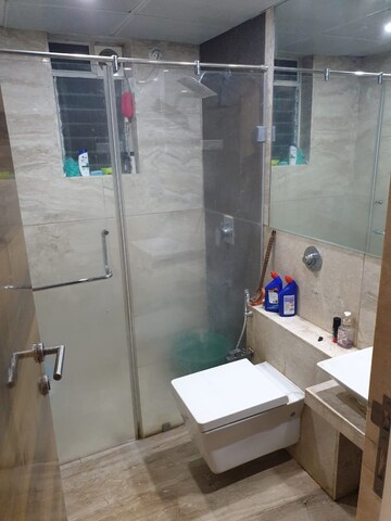 Bathroom in 2 BHK Apartment at Dosti Group Imperia, Manpada – for Rent