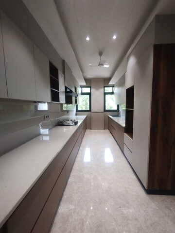 Balcony in 4 BHK Builder Floor at Ansal Sushant Lok I, Sector 43 – for Rent